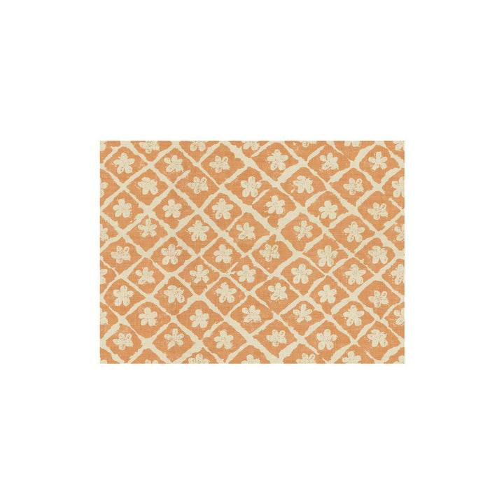 Pomeroy Pumpkin/Natural by Lee Jofa Fabric BLITHFIELD LINEN - 88%;NYLON - 12% United Kingdom - Horizontal: 26 and Vertical: 19.25 54 - Fabric Carolina -