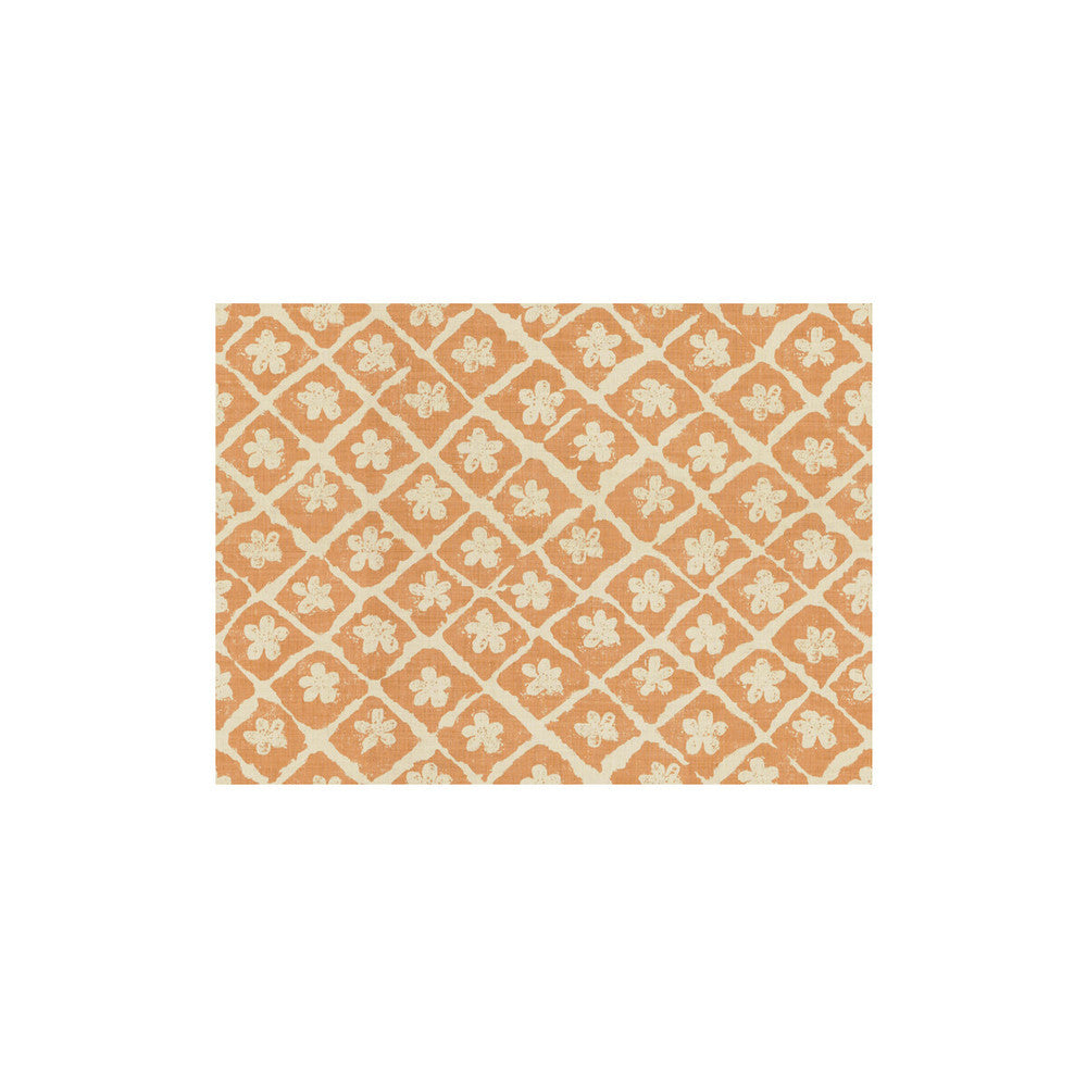 Pomeroy Pumpkin/Natural by Lee Jofa Fabric BLITHFIELD LINEN - 88%;NYLON - 12% United Kingdom - Horizontal: 26 and Vertical: 19.25 54 - Fabric Carolina -