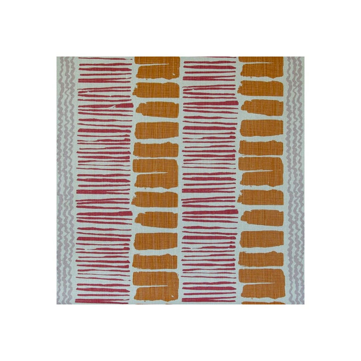 Saltaire Orange/Pink/Purple by Lee Jofa Fabric BLITHFIELD LINEN - 100% United Kingdom Horizontal: 26 and Vertical: 25.22 52.79 - Fabric Carolina -