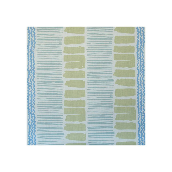 Saltaire Light Green/Aqua/Cornflower by Lee Jofa Fabric BLITHFIELD LINEN - 100% United Kingdom - Horizontal: 26 and Vertical: 25.22 52.79 - Fabric Carolina -