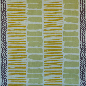 Saltaire Lime/Gold/Plum by Lee Jofa Fabric