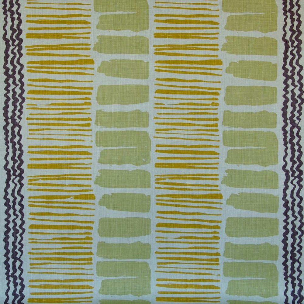 Saltaire Lime/Gold/Plum by Lee Jofa Fabric BLITHFIELD LINEN - 100% United Kingdom - Horizontal: 26 and Vertical: 25.22 52.79 - Fabric Carolina -