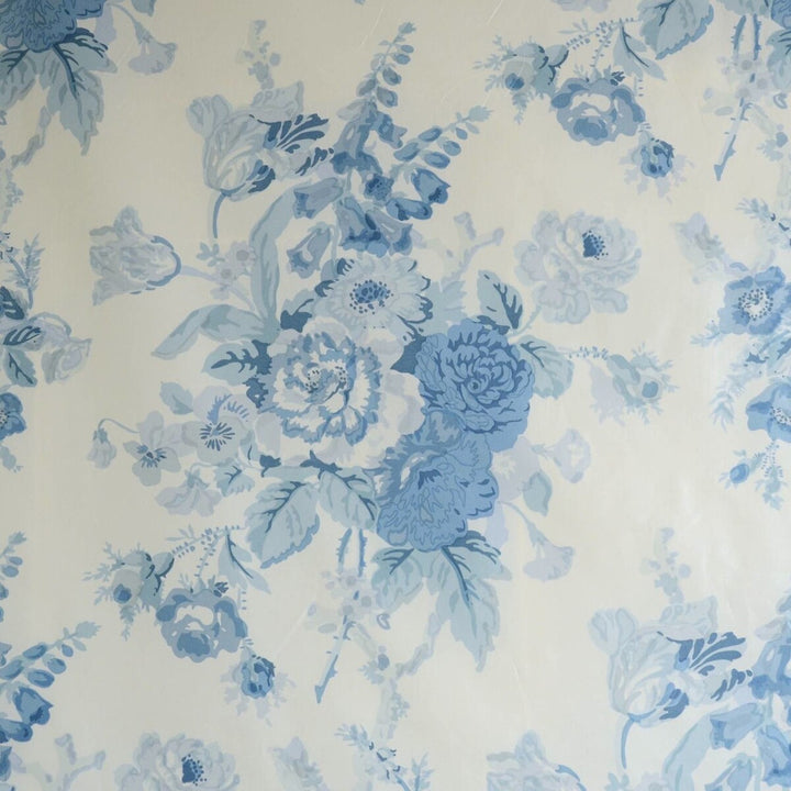 Grenville Glazed Chintz Blue by Lee Jofa Fabric BLITHFIELD COTTON - 100% Thailand Horizontal: 33 and Vertical: 33 54.25 - Fabric Carolina -