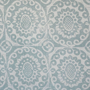 Pineapple On Oatmeal Aqua by Lee Jofa Fabric