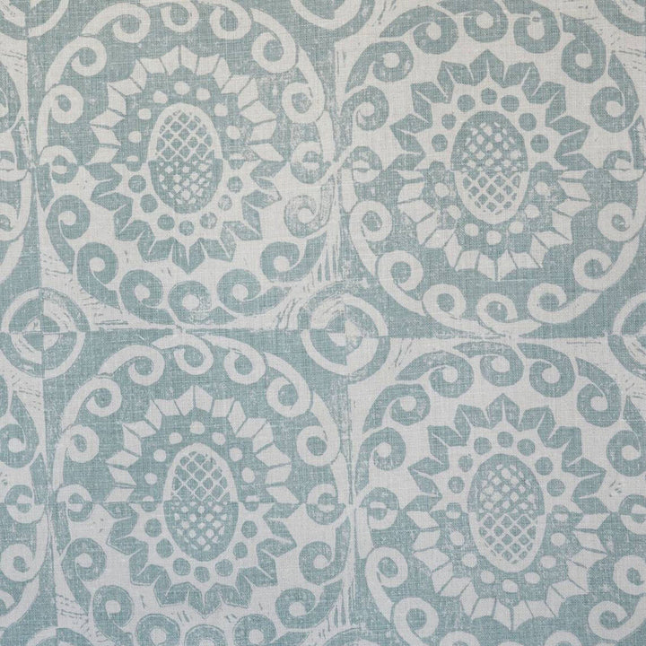 Pineapple On Oatmeal Aqua by Lee Jofa Fabric BLITHFIELD LINEN - 100% United Kingdom Horizontal: 17.73 and Vertical: 31 53 - Fabric Carolina -