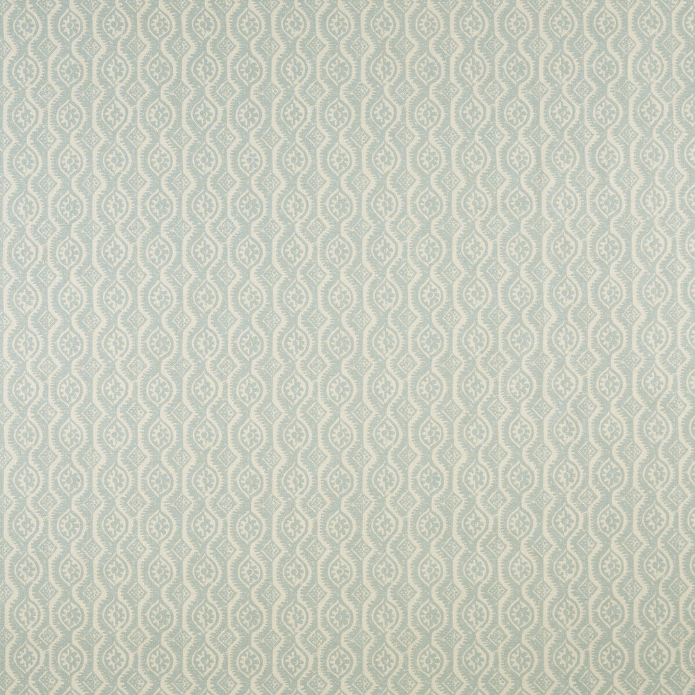 Small Damask Aqua by Lee Jofa Fabric BLITHFIELD LINEN - 88%;POLYAMIDE - 12% United Kingdom - Horizontal: 5.375 and Vertical: 8.375 54 - Fabric Carolina -