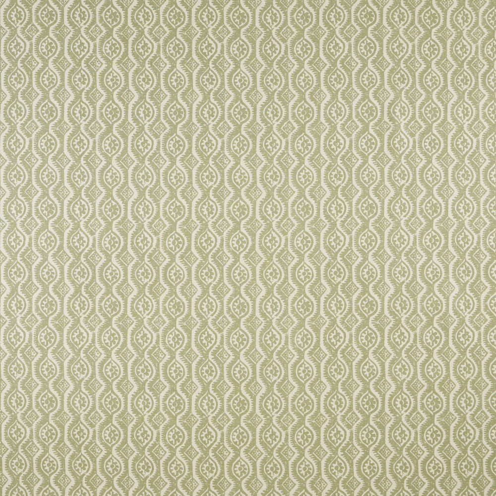 Small Damask Green by Lee Jofa Fabric BLITHFIELD LINEN - 88%;POLYAMIDE - 12% United Kingdom - Horizontal: 5.375 and Vertical: 8.375 54 - Fabric Carolina -