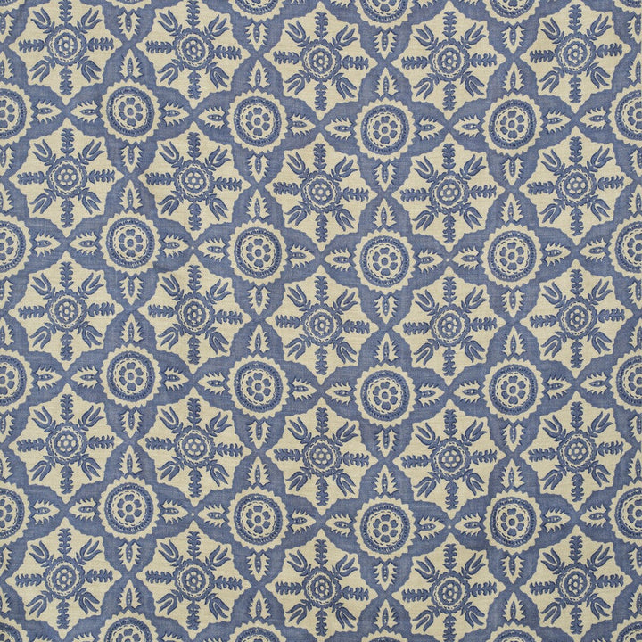 Rossmore Indigo Indigo by Lee Jofa Designer Fabric BLITHFIELD LINEN - 100% United Kingdom - Horizontal: 10.5 and Vertical: 11 52.75 - Swanky Fabrics -
