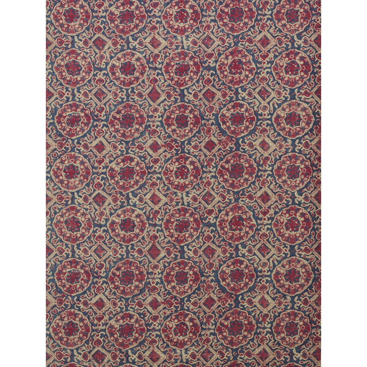 Ashcombe Red/Blue by Lee Jofa Fabric BLITHFIELD LINEN - 100% Thailand - Horizontal: 10.5 and Vertical: 31.5 52.5 - Fabric Carolina -