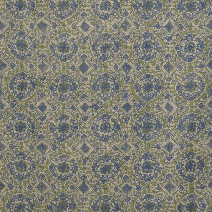 Ashcombe Blue/Green by Lee Jofa Fabric BLITHFIELD LINEN - 100% Thailand - Horizontal: 10.5 and Vertical: 31.5 52.5 - Fabric Carolina -