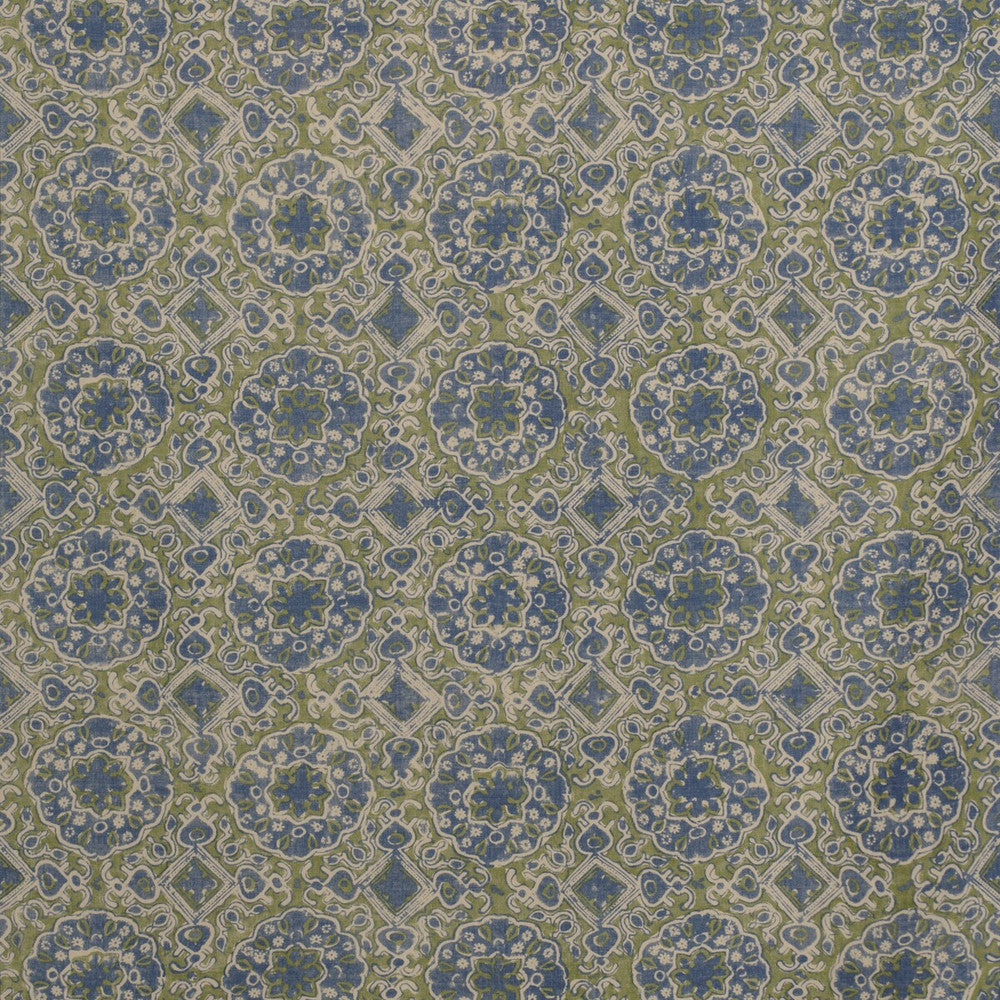 Ashcombe Blue/Green by Lee Jofa Fabric BLITHFIELD LINEN - 100% Thailand Horizontal: 10.5 and Vertical: 31.5 52.5 - Fabric Carolina -