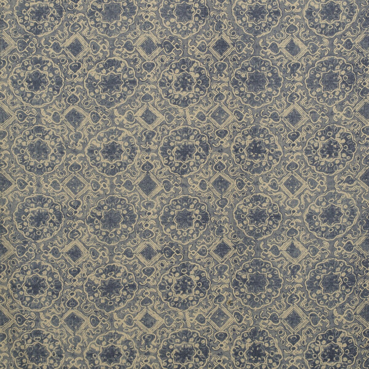 Ashcombe Blue by Lee Jofa Fabric BLITHFIELD LINEN - 100% Thailand - Horizontal: 10.5 and Vertical: 31.5 52.5 - Fabric Carolina -