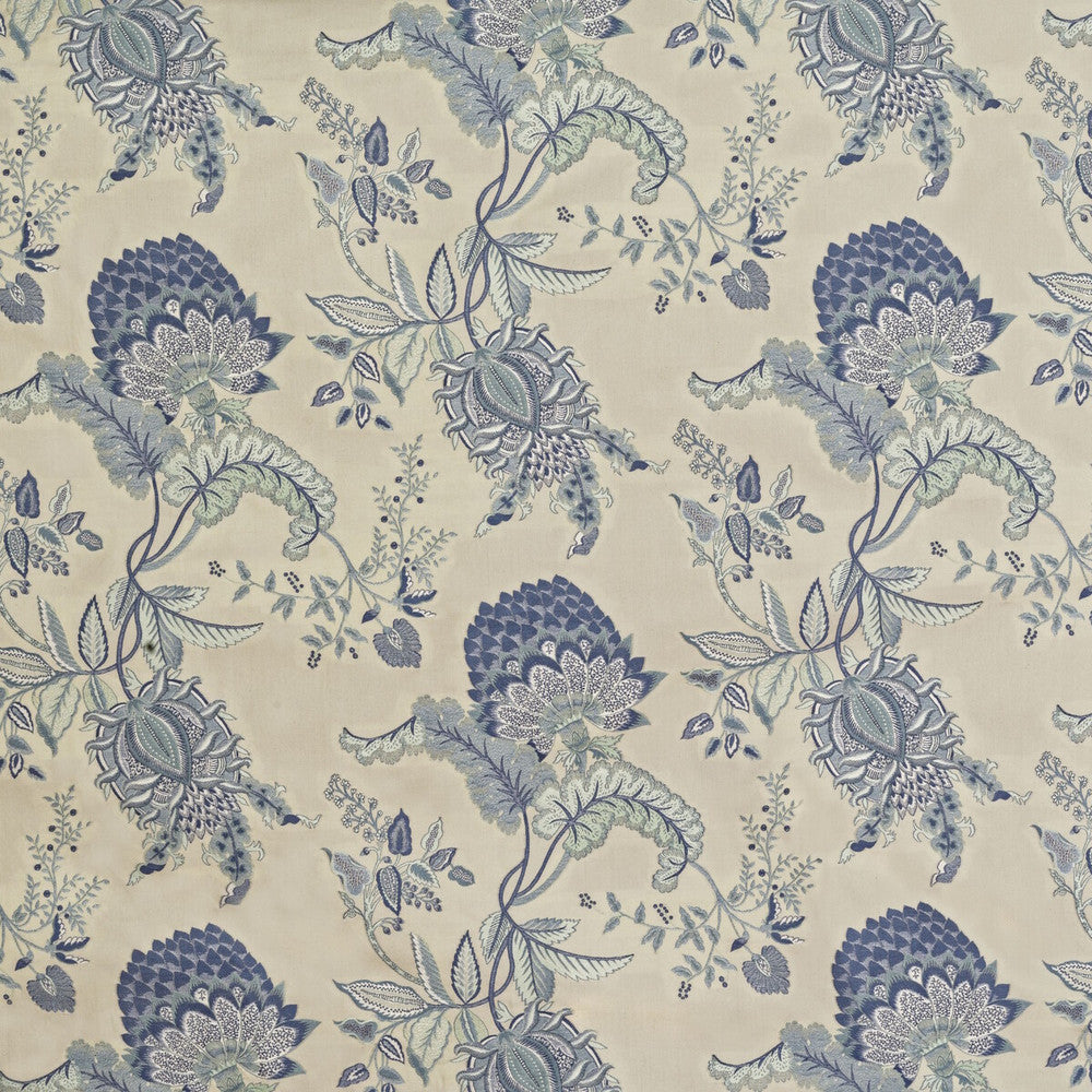 Chauvet Blue by Lee Jofa Fabric BLITHFIELD VISCOSE - 70%;COTTON - 30% Italy LIGHT Horizontal: 27.95 and Vertical: 26.77 55.91 - Fabric Carolina -