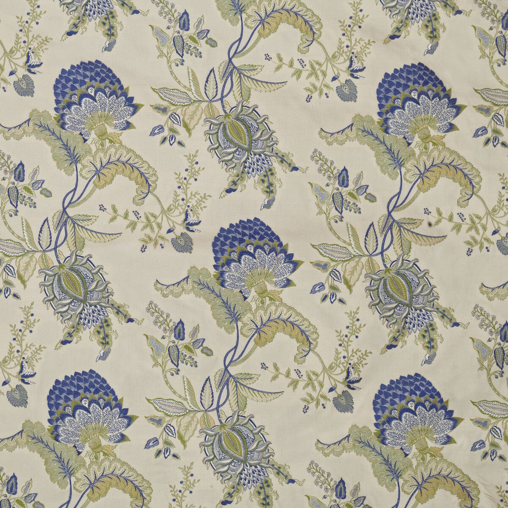 Chauvet Blue/Green by Lee Jofa Fabric BLITHFIELD VISCOSE - 70%;COTTON - 30% Italy LIGHT Horizontal: 27.95 and Vertical: 26.77 55.91 - Fabric Carolina -