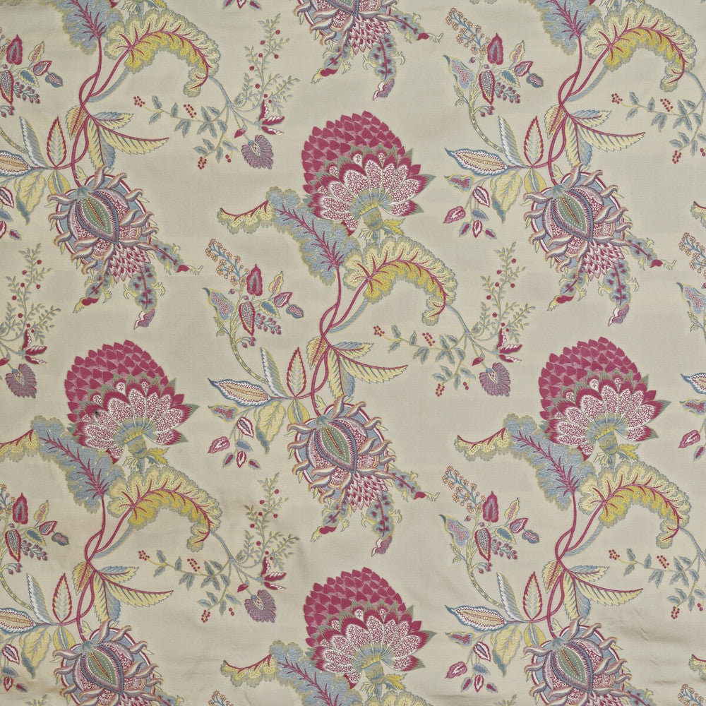 Chauvet Raspberry/Blue by Lee Jofa Fabric BLITHFIELD VISCOSE - 70%;COTTON - 30% Italy LIGHT Horizontal: 27.95 and Vertical: 26.77 55.91 - Fabric Carolina -