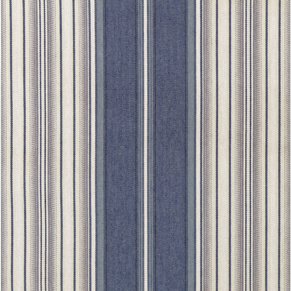 Windsor Stripe Blue/Silver by Lee Jofa Fabric BLITHFIELD COTTON - 42%;VISCOSE - 30%;LINEN - 24%;POLYESTER - 4% Italy HEAVY Horizontal: 13.78 and Vertical: 0 55.12 - Fabric Carolina -
