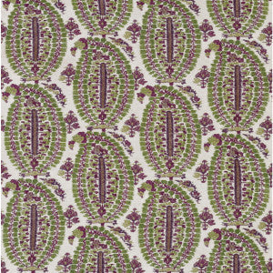 Anoushka Plum/Green by Lee Jofa Fabric