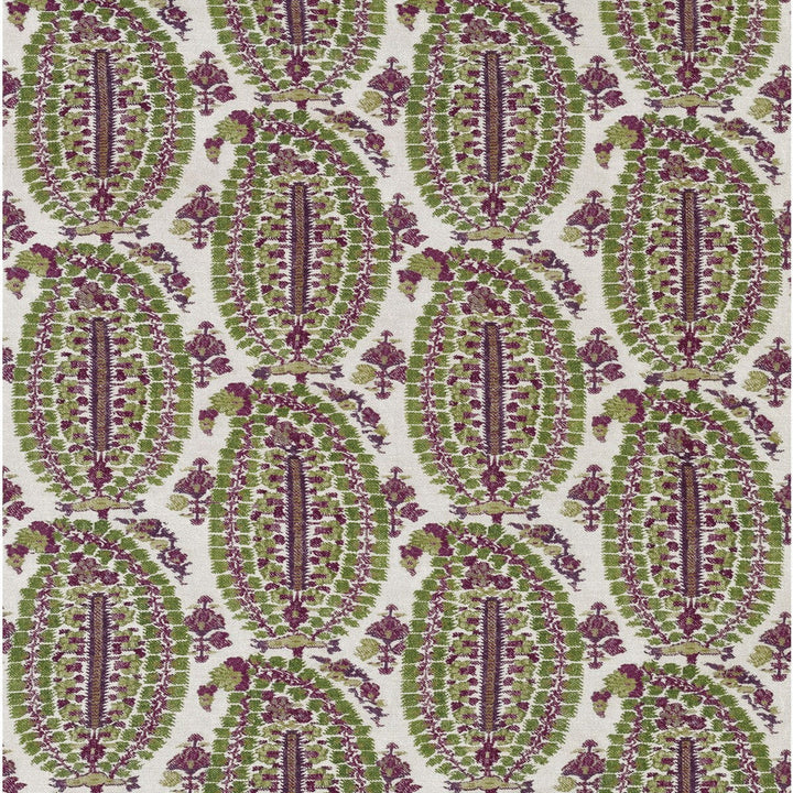 Anoushka Plum/Green by Lee Jofa Fabric Lee Jofa Fabric Anoushka Plum/GreenFabric BLITHFIELD LINEN - 51%;COTTON - 49% Italy </p><p>Repeat: H: 13.39, V: 20.08 53.54 - Fabric Carolina -