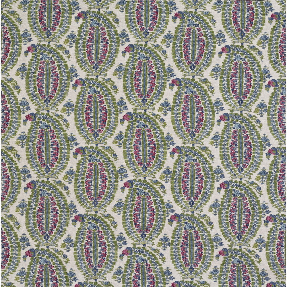 Anoushka Pink/Blue by Lee Jofa Fabric BLITHFIELD LINEN - 51%;COTTON - 49% Italy MEDIUM Horizontal: 13.39 and Vertical: 20.08 53.54 - Fabric Carolina -