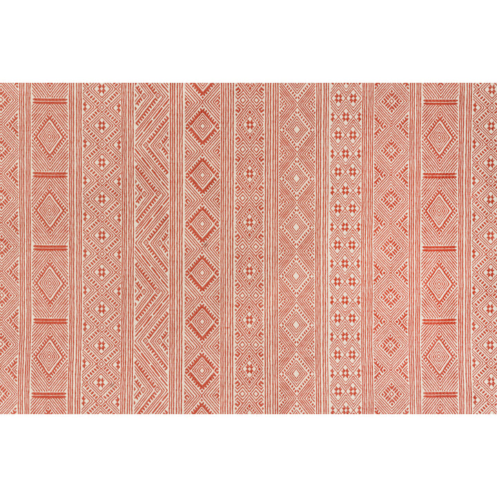Halsey Scarlet by Lee Jofa Fabric BLITHFIELD VISCOSE - 65%;COTTON - 35% India MEDIUM Horizontal: 13.78 and Vertical: 2.5 55.12 - Fabric Carolina -