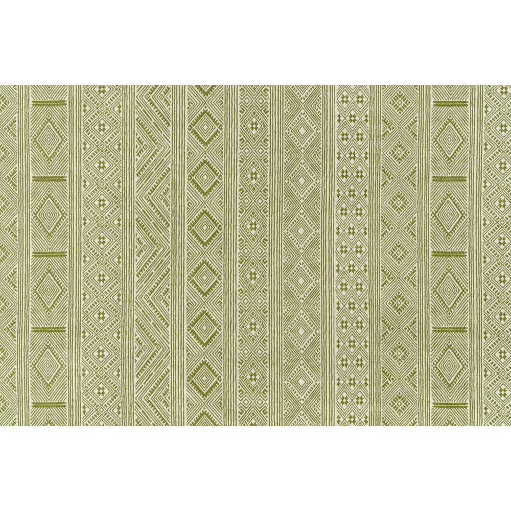 Halsey Leaf Green by Lee Jofa Fabric BLITHFIELD VISCOSE - 65%;COTTON - 35% India MEDIUM Horizontal: 13.78 and Vertical: 2.5 55.12 - Fabric Carolina -
