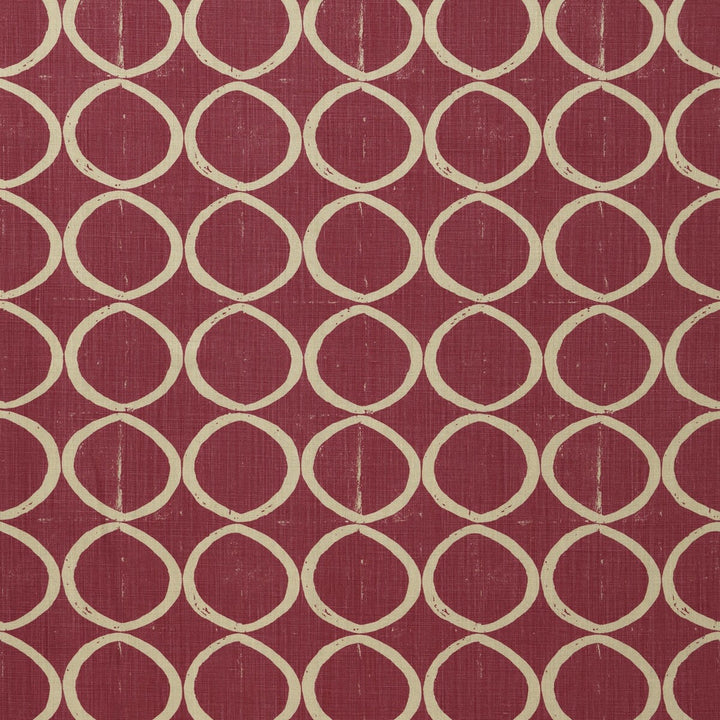 Circles Berry by Lee Jofa Fabric BLITHFIELD LINEN - 100% United Kingdom HEAVY Horizontal: 13.4 and Vertical: 25.2 53.5 - Fabric Carolina -