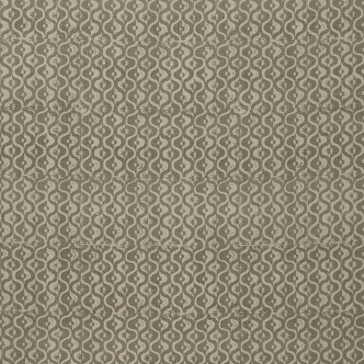 Small Medallion Dove by Lee Jofa Fabric BLITHFIELD LINEN - 100% United Kingdom HEAVY Horizontal: 17.1 and Vertical: 37.7 51.1 - Fabric Carolina -