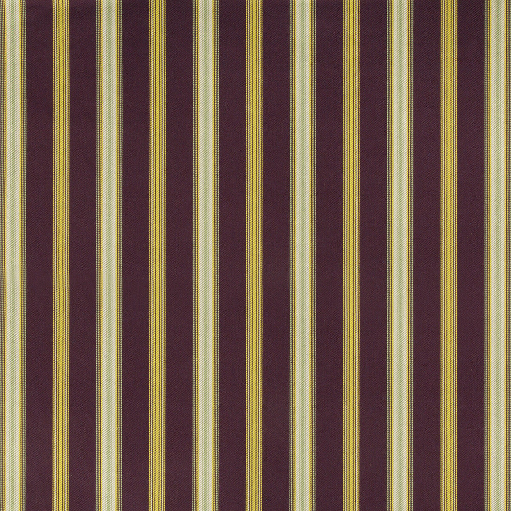 Canfield Stripe Aubergine by Lee Jofa Designer Fabric BLITHFIELD COTTON - 42%;VISCOSE - 30%;LINEN - 24%;POLYESTER - 4% Italy HEAVY Horizontal: 13.8 and Vertical: 0 54.3 - Swanky Fabrics -