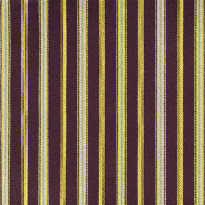 Canfield Stripe Aubergine by Lee Jofa Designer Fabric BLITHFIELD COTTON - 42%;VISCOSE - 30%;LINEN - 24%;POLYESTER - 4% Italy HEAVY Horizontal: 13.8 and Vertical: 0 54.3 - Swanky Fabrics -