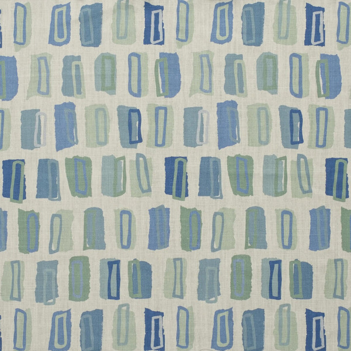 Hudson Blue/Green by Lee Jofa Fabric BLITHFIELD LINEN - 100% Thailand MEDIUM Horizontal: 13 and Vertical: 25.2 52 - Fabric Carolina -