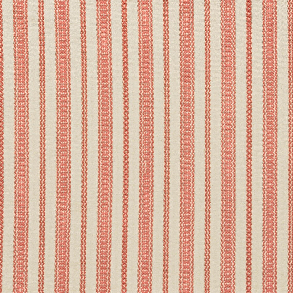 Payson Coral by Lee Jofa Fabric BLITHFIELD COTTON - 100% United Kingdom MEDIUM Horizontal: 2.75 and Vertical: 0.4 52 - Fabric Carolina -