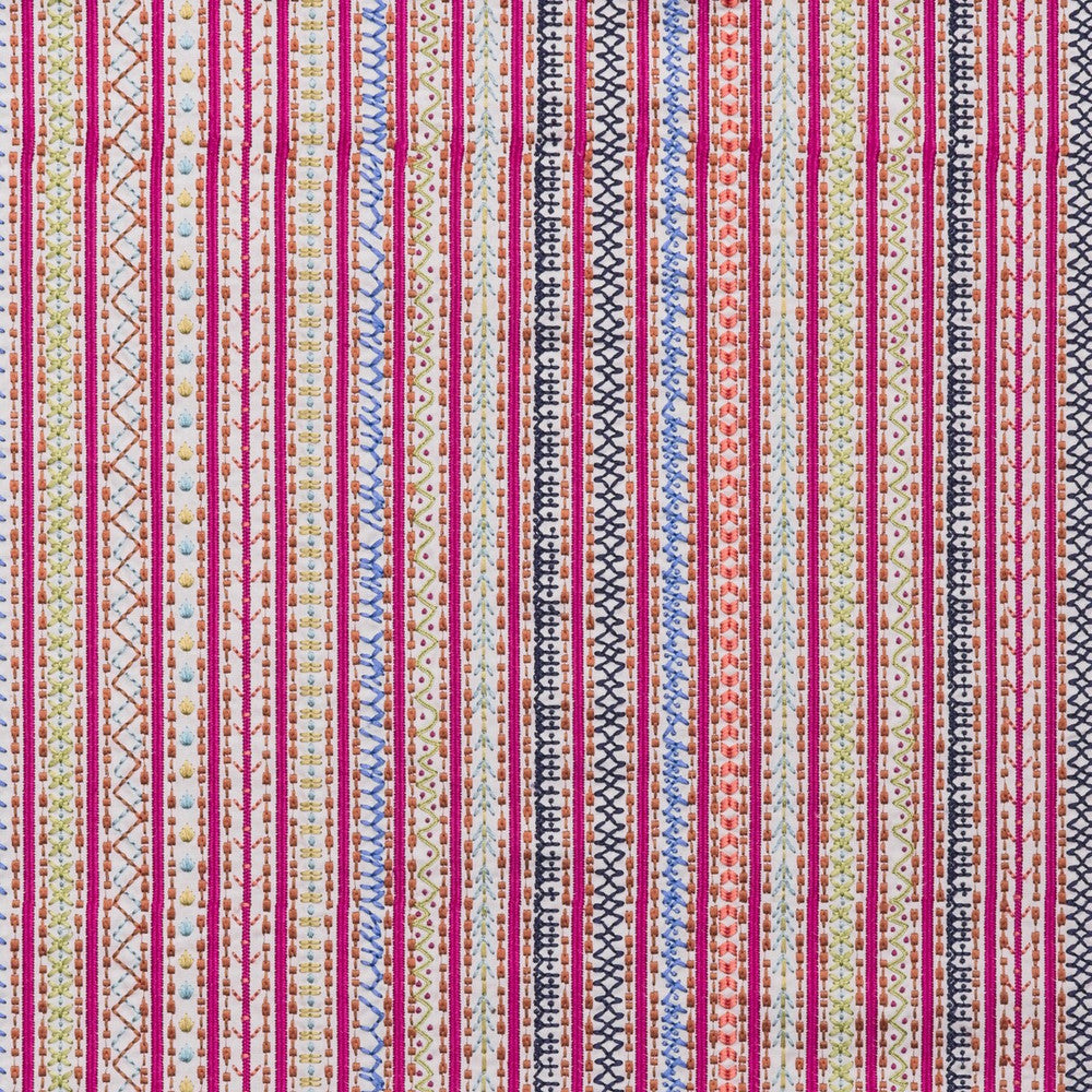 Capri Pink by Lee Jofa Fabric BLITHFIELD COTTON - 100% India Horizontal: 24.6 and Vertical: 1.4 52 - Fabric Carolina -