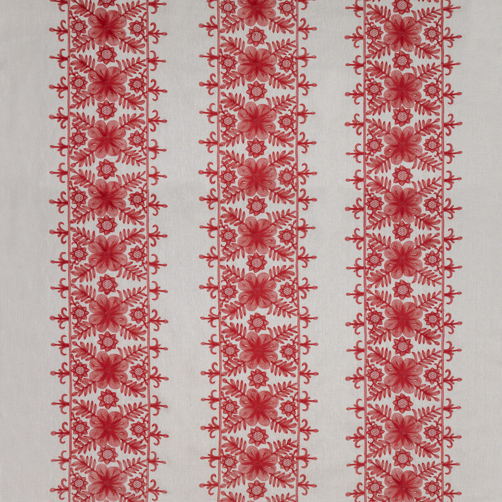 Angelica Coral by Lee Jofa Fabric BLITHFIELD LINEN - 80%;POLYESTER - 20% India LIGHT Horizontal: 16.54 and Vertical: 6.3 53.15 - Fabric Carolina -
