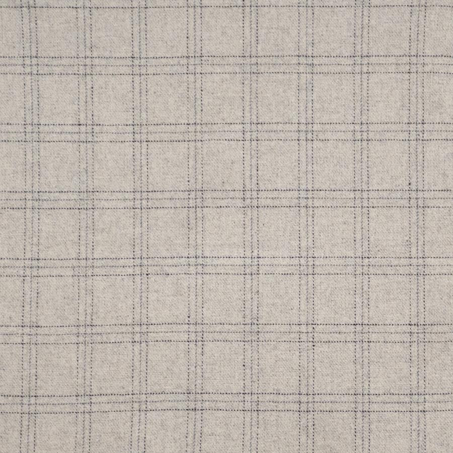 Barrie # 413 Dove by Maxwell Fabric Menswear Ii-Plaids & Checks 40% WOOL
35% POLYESTER
15% NYLON
10% ACRYLIC INDIA V-3.4" H-3.4" 55" - Fabric Carolina -
