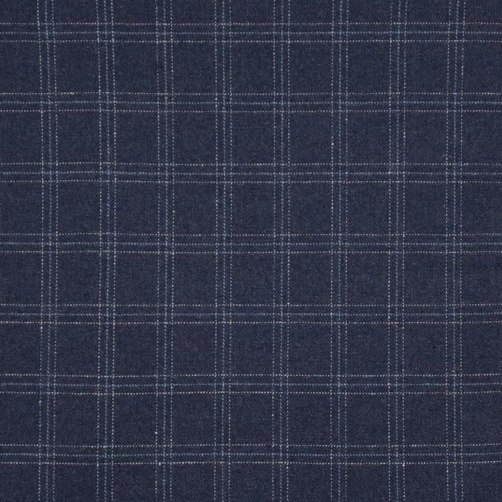 Barrie # 418 Indigo by Maxwell Designer Fabric Menswear Ii-Plaids & Checks 40% WOOL
35% POLYESTER
15% NYLON
10% ACRYLIC INDIA V-3.4" H-3.4" 55" - Swanky Fabrics -