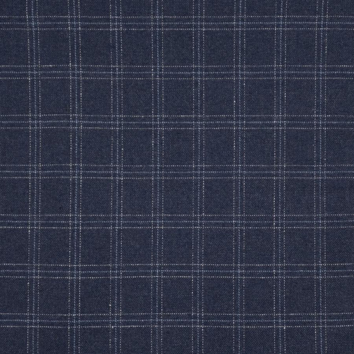 Barrie # 418 Indigo by Maxwell Fabric Menswear Ii-Plaids & Checks 40% WOOL
35% POLYESTER
15% NYLON
10% ACRYLIC INDIA V-3.4" H-3.4" 55" - Fabric Carolina -