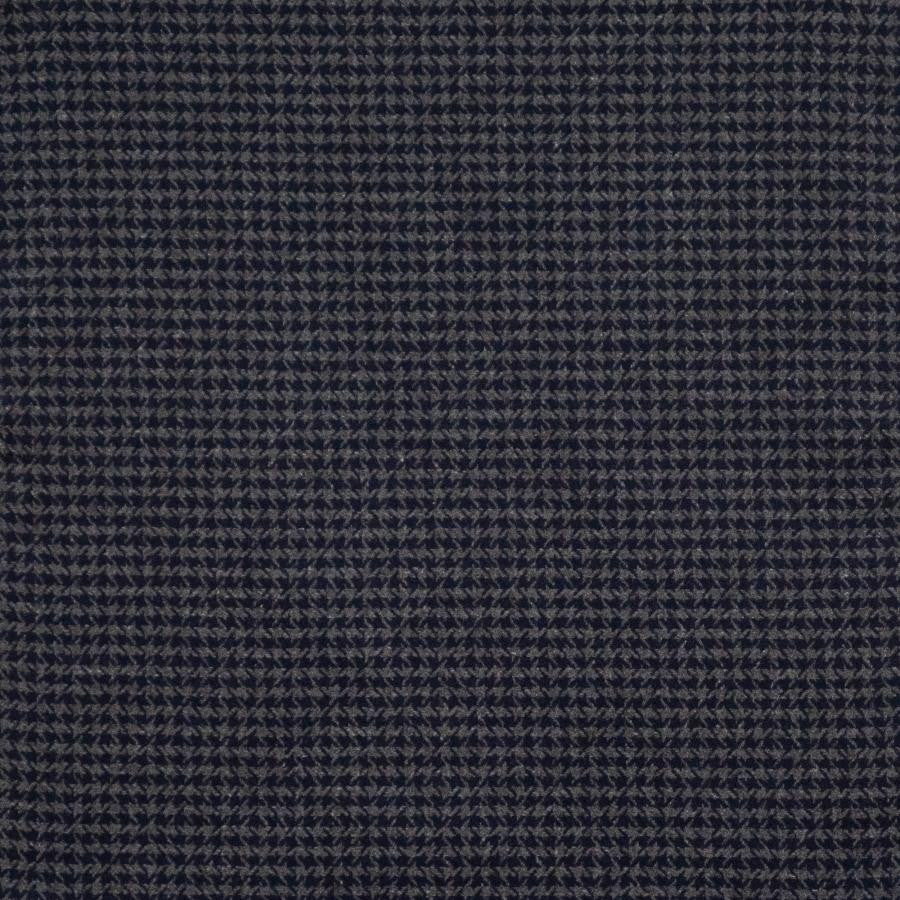 Berkeley # 431 Onyx by Maxwell Designer Fabric Menswear Ii-Plaids & Checks 40% WOOL
35% POLYESTER
15% NYLON
10% ACRYLIC INDIA V-1.3" H-1.3" 54" - Swanky Fabrics -