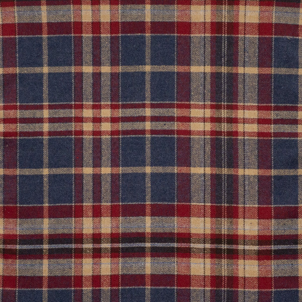 Brummell # 407 Admiral by Maxwell Designer Fabric Menswear Ii-Plaids & Checks 40% WOOL
35% POLYESTER
15% NYLON
10% ACRYLIC INDIA V-13.5" H-13.5" 54" - Swanky Fabrics -