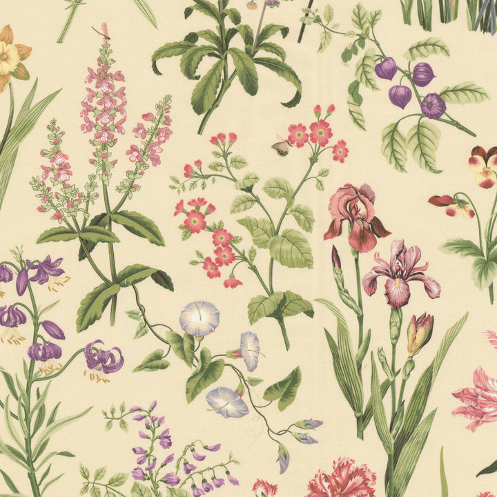 Bianca 1 Hibiscus by Stout Fabric Stout Fabric Bianca 1 HibiscusFabric Rainbow Library Ginger/Poppy 100%Cot Peru </p><p>Repeat: H: 27, V: 38.5 54 in - Fabric Carolina -