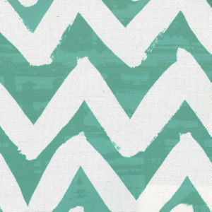 Bianca Turquoise 53 by Norbar Designer Fabric 65% POLYESTER / 35% COTTON SPAIN 7 1/2 V - 27 1/2 H 55" - Swanky Fabrics -