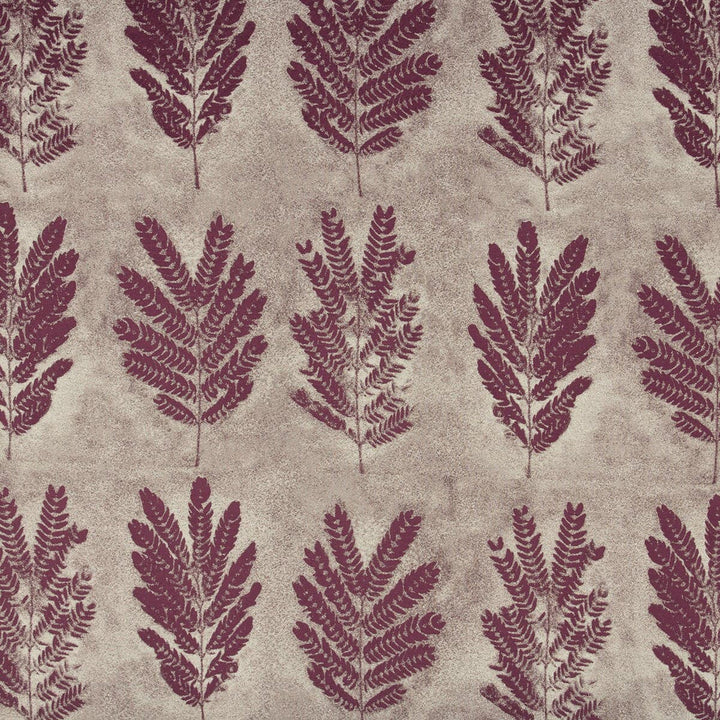 Biblos 1 Bordeaux by Marcus William Designer Fabric MARCUS WILLIAM JAPURA 52%POL 29%LIN 19%COT INDIA MARTINDALE WEAR TEST (24 000 CIRCULAR RUBS) </p><p>Repeat: 20.25 54 in - Swanky Fabrics -