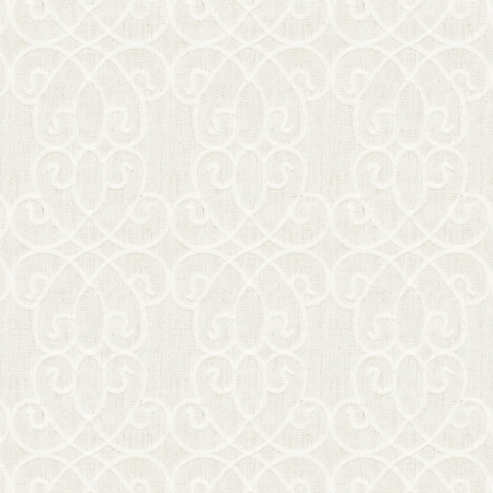 Biddle 2 Ivory by Stout Fabric Color My Window Oatmeal/Parchment 50% Polyester 40% Cotton 10% Linen CHINA Horizontal: 9 and Vertical: 11.5 53 in - Fabric Carolina -