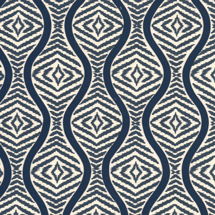 Bigwig 1 Wedgewood by Stout Fabric Stout Fabric Bigwig 1 WedgewoodFabric COMFORTABLE LIVING MOONSTONE/NAVY 100%COT INDIA </p><p>Repeat: H: 7.000, V: 8.625 52 in - Fabric Carolina -