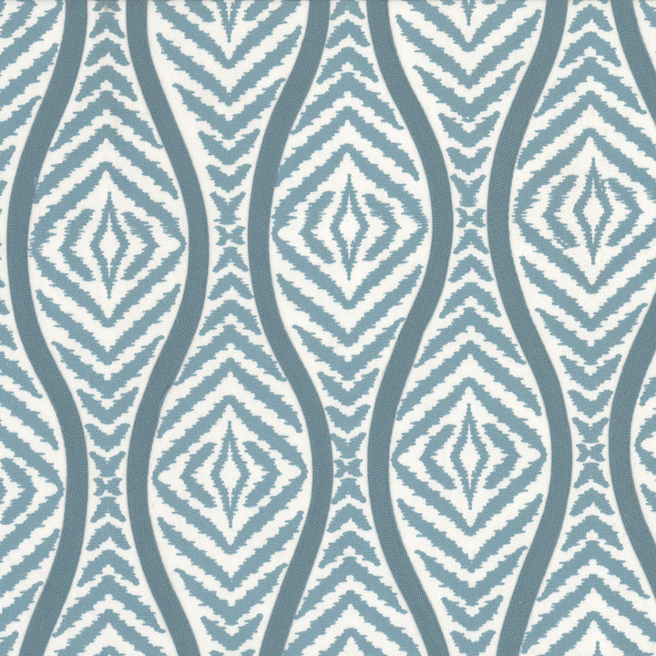 Bigwig 2 Starlight by Stout Fabric Stout Fabric Bigwig 2 StarlightFabric Comfortable Living Moonstone/Sapphire 100%Cot India </p><p>Repeat: H: 7, V: 0 52 in - Fabric Carolina -