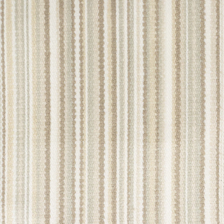 Bingo 2 Taupe by Stout Designer Fabric LIVING IS EASY CHAMPAGNE/TOAST 84%SVI 16%POL USA Horizontal: 0.125 and Vertical: 6.750 57 in - Swanky Fabrics -