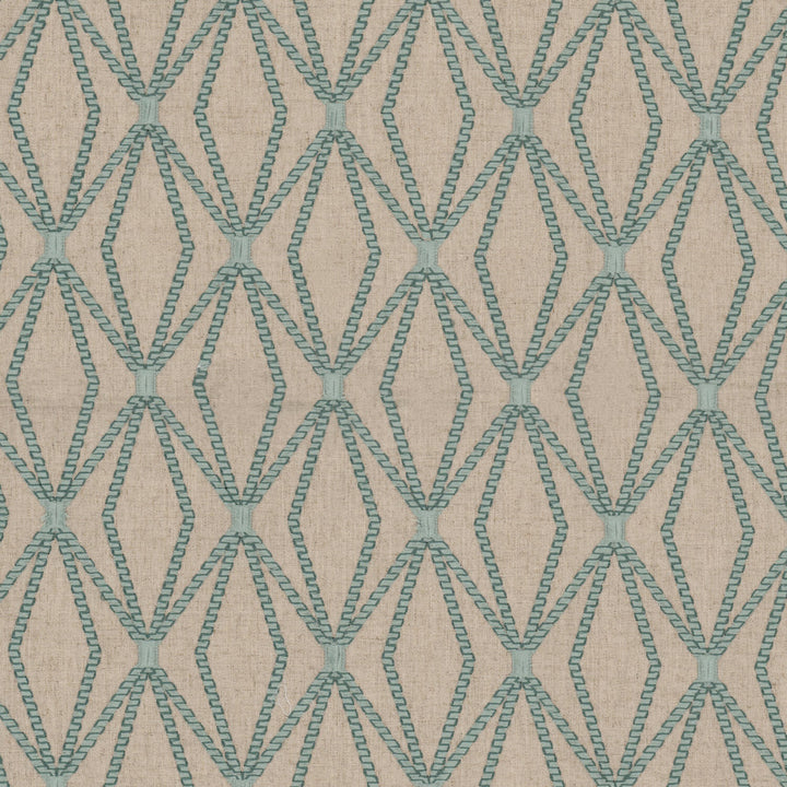 Birchwood 1 Aqua by Stout Fabric Stout Fabric Birchwood 1 AquaFabric Rainbow Library Mist/Shoreline 70%Svi 30%Lin %Vemb India </p><p>Repeat: H: 4.375, V: 12.25 52 in - Fabric Carolina -
