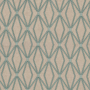 Birchwood 1 Aqua by Stout Fabric