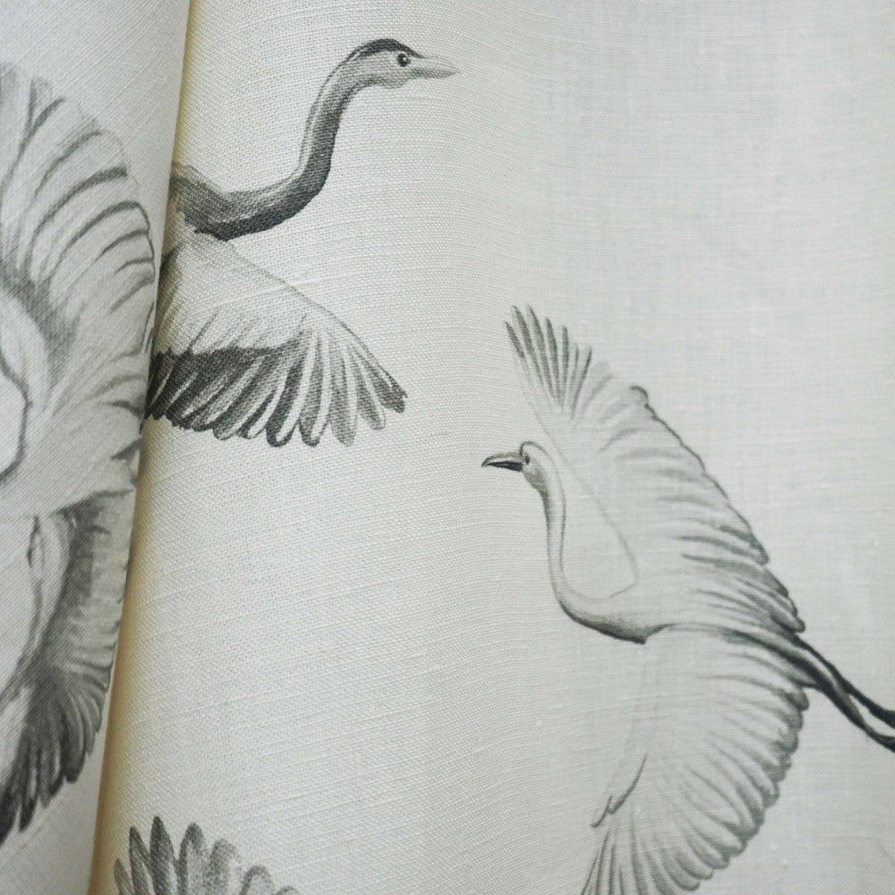 Birdie 92Sj103 by JF Fabric JF STUDIO 100% Linen India Horizontal: 13.5 and Vertical: 33.5 55 - Fabric Carolina -