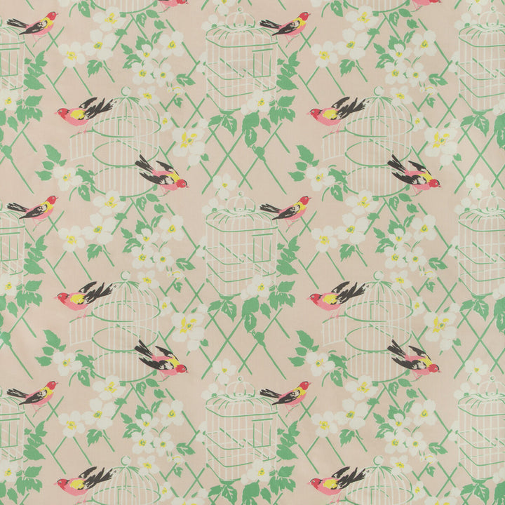 Birdsong Blush by Kravet Design Fabric KATE SPADE AMUSEMENTS COTTON - 100% United States MEDIUM Horizontal: 27 and Vertical: 20 54 - Fabric Carolina -