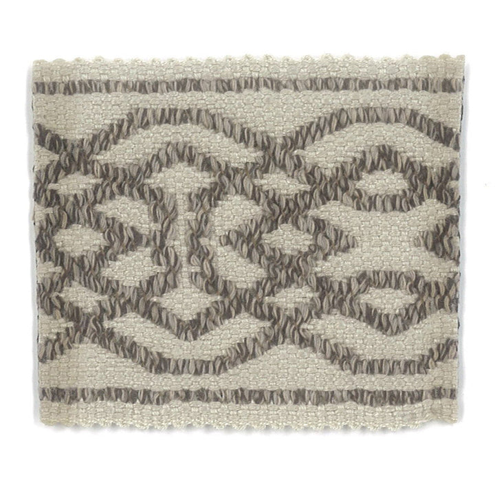 Birkhoff 3 Flint by Stout Designer Trim TREND ALERT TRIM 41%COT 34%LIN 22%SVI 3%POL CHINA Horizontal: 2.75 and Vertical: 0 2.38 in - Swanky Fabrics -